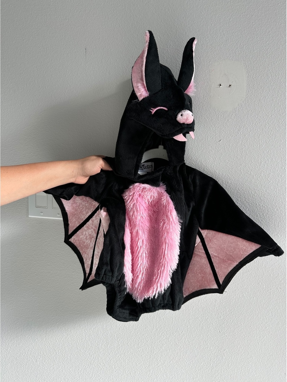 Pink Vampire Bat Costume for Infants 6-9 M